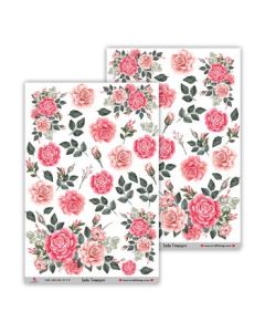 iCraft Insta Transfer Paper - 10 x 15" - Design No - 6010