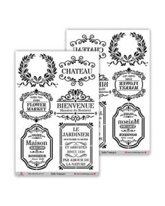 iCraft Insta Transfer Paper - 10 x 15" - Design No - 6019