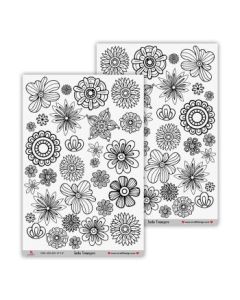 iCraft Insta Transfer Paper - 10 x 15" - Design No - 6024