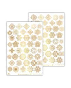 iCraft Metallic Insta Transfer Paper - 10 x 15" - Design No - 7017