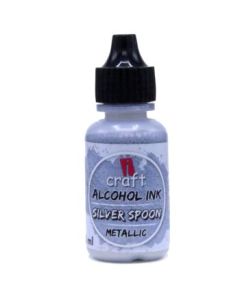 iCraft Alcohol Ink - Silver Spoon - 15 ML Bottle