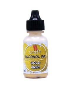 iCraft Alcohol Ink - Gold Rush - 15 ML Bottle