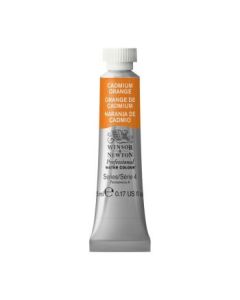 Winsor & Newton Professional Water Colour - Tube of 5 ML - Cadmium Orange (089)