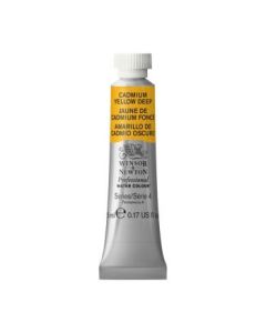 Winsor & Newton Professional Water Colour - Tube of 5 ML - Cadmium Yellow Deep (111)