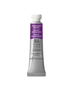 Winsor & Newton Professional Water Colour - Tube of 5 ML - Permanent Mauve (491)