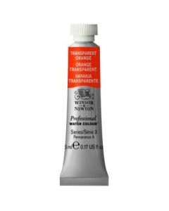 Winsor & Newton Professional Water Colour - Tube of 5 ML - Transparent Orange (650)