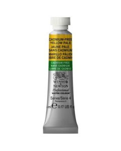 Winsor & Newton Professional Water Colour - Tube of 5 ML - Cadmium-Free Yellow Pale (907)