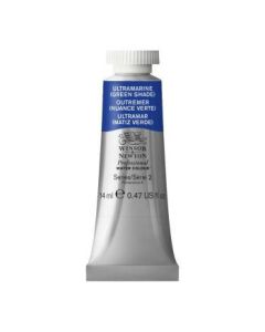 Winsor & Newton Professional Water Colour - Tube of 14 ML - Ultramarine Green Shade (667)