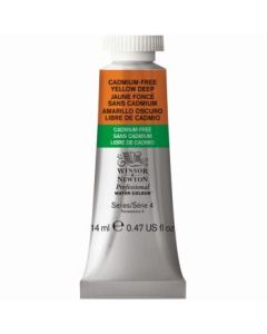 Winsor & Newton Professional Water Colour - Tube of 14 ML - Cadmium-Free Yellow Deep (891)