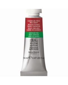 Winsor & Newton Professional Water Colour - Tube of 14 ML - Cadmium-Free Red Deep (895)