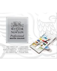 Winsor & Newton Professional Water Colour - The Compact Set – 14 Half Pans