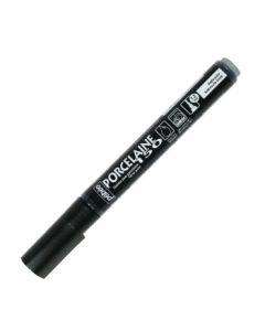 Pebeo Porcelaine 150 Paint Marker - Bullet Tip - 1.2 MM - Anthracite Black (09)