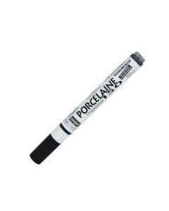 Pebeo Porcelaine 150 Paint Marker - Fine Tip - 0.7 MM - Anthracite Black (09)