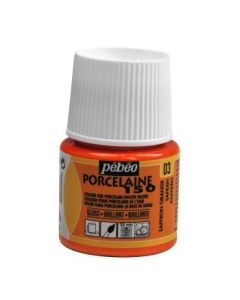 Pebeo Porcelaine 150 Paint - 45 ml bottle - Saffron (03)