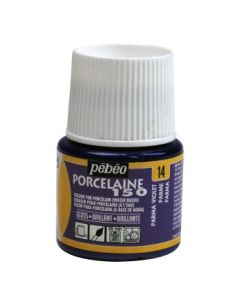 Pebeo Porcelaine 150 Paint - 45 ml bottle - Parma Violet (14)