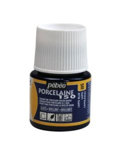 Pebeo Porcelaine 150 Paint - 45 ml bottle - Lapis Blue (16)