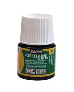 Pebeo Porcelaine 150 Paint - 45 ml bottle - Emerald (19)