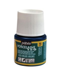 Pebeo Porcelaine 150 Paint - 45 ml bottle - Turquoise (20)