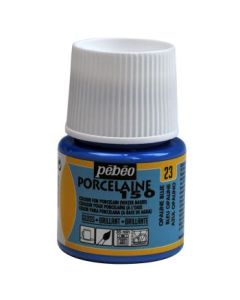 Pebeo Porcelaine 150 Paint - 45 ml bottle - Opaline Blue (23)