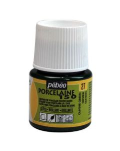 Pebeo Porcelaine 150 Paint - 45 ml bottle - Olivine Green (27)