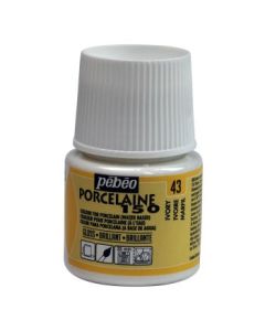 Pebeo Porcelaine 150 Paint - 45 ml bottle - Ivory (43)