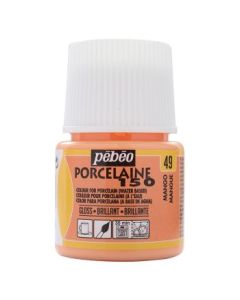 Pebeo Porcelaine 150 Paint - 45 ml bottle - Mango (49)