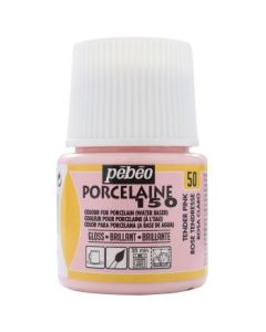 Pebeo Porcelaine 150 Paint - 45 ml bottle - Tender Pink (50)