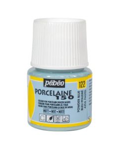 Pebeo Porcelaine 150 Paint - 45 ml bottle - Powder Blue (122)