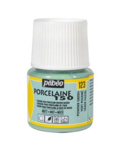 Pebeo Porcelaine 150 Paint - 45 ml bottle - Powder Green (123)