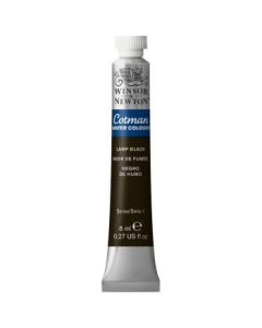 Winsor & Newton Cotman Water Colour - Tube of 8 ML - Lamp Black (337)