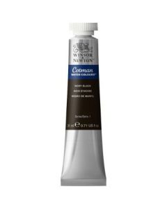 Winsor & Newton Cotman Water Colour - Tube of 21 ML - Ivory Black (331)