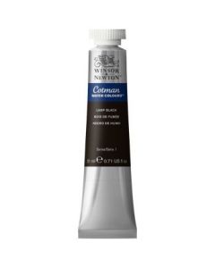 Winsor & Newton Cotman Water Colour - Tube of 21 ML - Lamp Black (337)