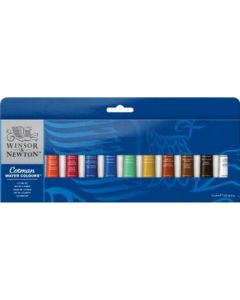 Winsor & Newton Cotman Water Colour – Set of 12 Tubes x 8 ML