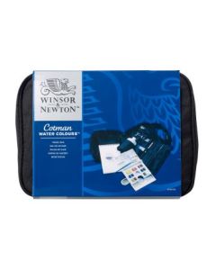 Winsor & Newton Cotman Water Colour Travel Bag – 14 Half Pans