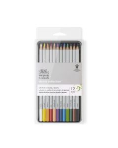 Winsor & Newton Studio Collection Coloured Pencil - Set of 12 in Tin Box