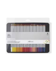 Winsor & Newton Studio Collection Coloured Pencil - Set of 48 in Tin Box