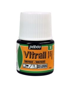 Pebeo Vitrail Paint - 45 ML Bottle - Yellow (014)