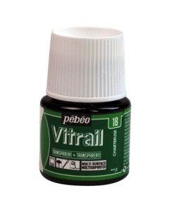 Pebeo Vitrail Paint - 45 ML Bottle - Chartreuse (018)