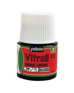 Pebeo Vitrail Paint - 45 ML Bottle - Pink (021)