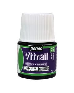 Pebeo Vitrail Paint - 45 ML Bottle - Violet (025)