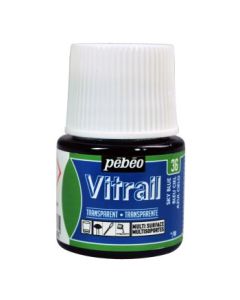 Pebeo Vitrail Paint - 45 ML Bottle - Sky Blue (036)