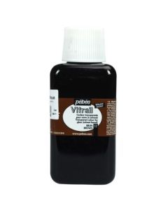 Pebeo Vitrail Paint - 250 ML Bottle - Brown (011)