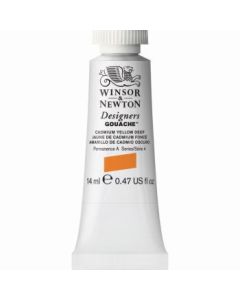 Winsor & Newton Designers Gouache - Tube of 14 ML - Cadmium Yellow Deep (111)