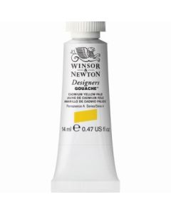 Winsor & Newton Designers Gouache - Tube of 14 ML - Cadmium Yellow Pale (118)