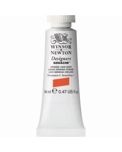 Winsor & Newton Designers Gouache - Tube of 14 ML - Orange Lake Deep (452)