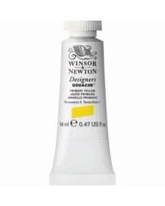 Winsor & Newton Designers Gouache - Tube of 14 ML - Primary Yellow (527)