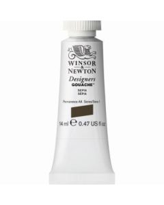 Winsor & Newton Designers Gouache - Tube of 14 ML - Sepia (609)