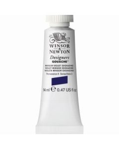 Winsor & Newton Designers Gouache - Tube of 14 ML - Winsor Violet (Dioxazine) (733)