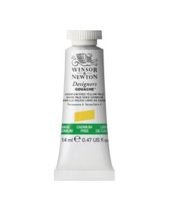 Winsor & Newton Designers Gouache - Tube of 14 ML - Cadmium-Free Yellow Pale (907)