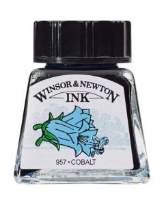 Winsor & Newton Drawing Ink - Bottle of 14 ML - Cobalt (176)